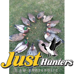 Mixed Premium Quality Duck Decoys 12 Pc.