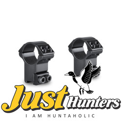Hawke Mount 2PC HIGH 1" TUBE