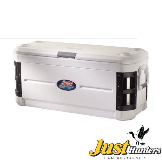 Coleman COOLER 200QT MARINE WHITE TRI for Outdoor Camping