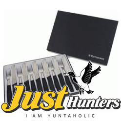 Victorinox Swiss Knife 12 PCS TABLE KNIFE & FORK SET 5.1333.12 BLACK Victorinox Swiss Knife 12 PCS TABLE KNIFE & FORK SET 5.1333.12 BLACK