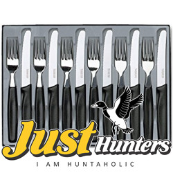 Victorinox Swiss Knife 12 PCS TABLE KNIFE & FORK SET 5.1333.12 BLACK Victorinox Swiss Knife 12 PCS TABLE KNIFE & FORK SET 5.1333.12 BLACK
