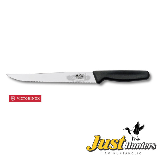 Victorinox Swiss Knife SwissClassic Carving Knife Wavy 20 Cm - BLACK 5.1833.20B