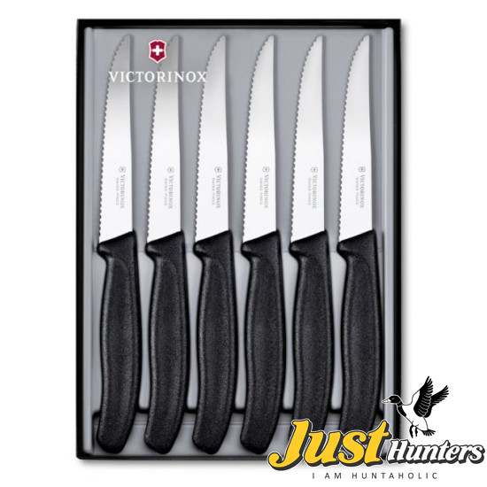 Victorinox Swiss Knife SwissClassic Steak Knife - BLACK