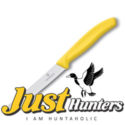Victorinox Swiss Knife SwissClassic Paring Knife 10 Cm Wavy Edge - YELLOW Victorinox Swiss Knife SwissClassic Paring Knife 10 Cm Wavy Edge - YELLOW