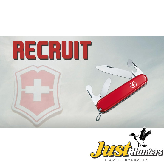 Victorinox Swiss Knife RECRUIT RED