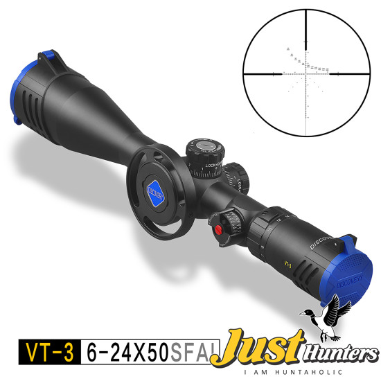 Discovery Optics Scope VT-3 6-24X50SF FFP RF Reticle