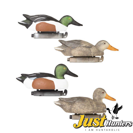 Tanglefree Pro Shoveler Duck Decoys Combo Pack