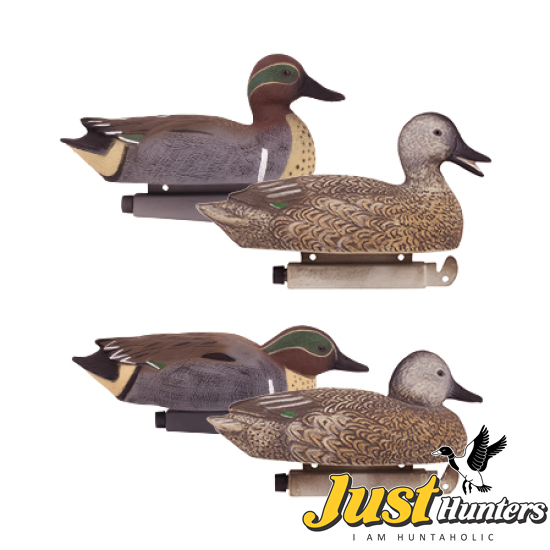 Tanglefree Pro Green Wing Teal Duck Decoys Combo Pack