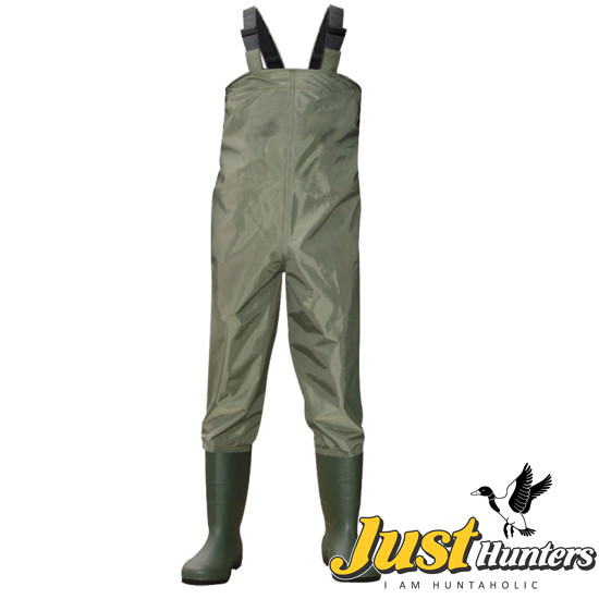 Green Wader for Hunting and Fishing