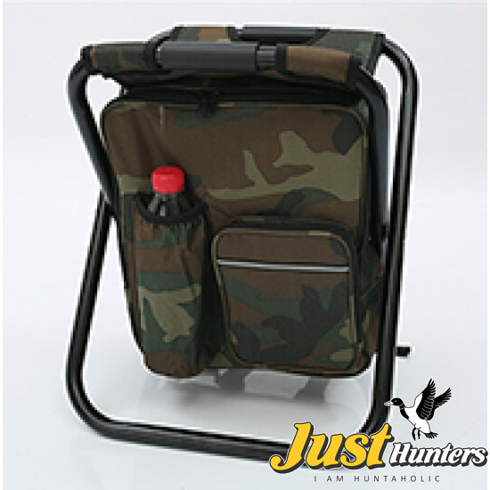 Outdoor Foldable Stool with Hot and Cool Bag
