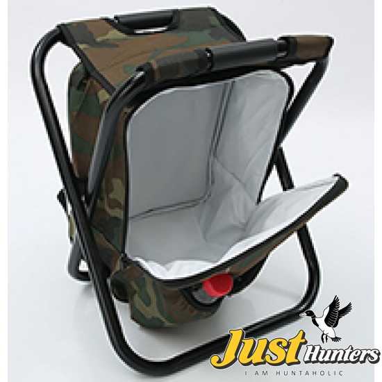 Outdoor Foldable Stool with Hot and Cool Bag