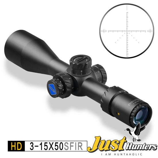 Discovery Optics Scope HD 3-15X50 SFIR