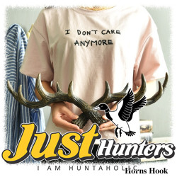 Deer Horn Wall Hooks
