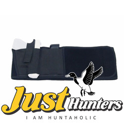 Tactical Neoprene Belt Wrap Holster Magazine Pouch Airsoft Pistol Military Left Black