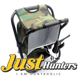 Folding Camping Chair Stool Backpack with Cooler Insulated Picnic Bag Seat Table Bag Outdoor Hunting Fishing Travel Beach BBQ