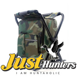 Folding Camping Chair Stool Backpack with Cooler Insulated Picnic Bag Seat Table Bag Outdoor Hunting Fishing Travel Beach BBQ