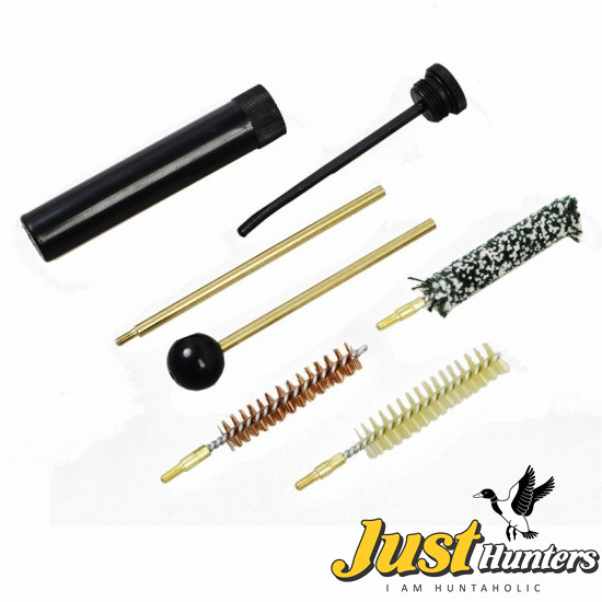 5 in 1 Tactical Box Guns Tube Brush Cleaning Kit Rifle Shortgun Universal Airsoft Pistol Cleaning Brush Cleaner Set with Storage