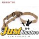 2 Point Rifle Sling with Upgrade Version Metal Hook, Multi-Use Two point Gun Sling for Hunting Shooting