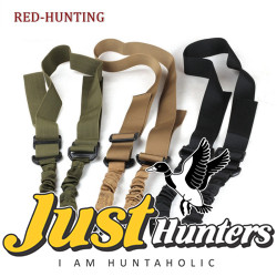 2 Point Rifle Sling with Upgrade Version Metal Hook, Multi-Use Two point Gun Sling for Hunting Shooting