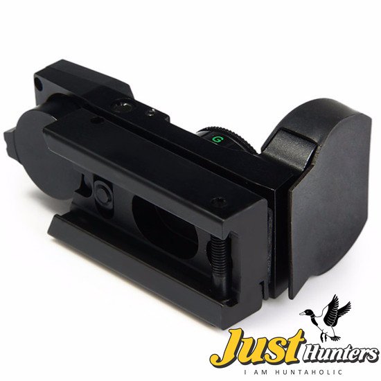 CVLIFE Tactical Holographic Reflex Red Green Dot Sight – 4 Reticles, 5 Colors, For 20mm Rail