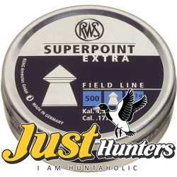 RWS Superpoint Extra .177 Pellets, 500 Count Airgun Pellets