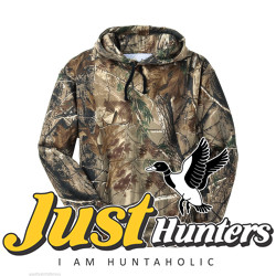 Hunting Mens Realtree AP Camo Sport Hooded Sweatshirt