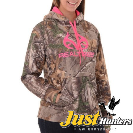 Realtree Women s Camo Performance Pullover Fleece Hoodie