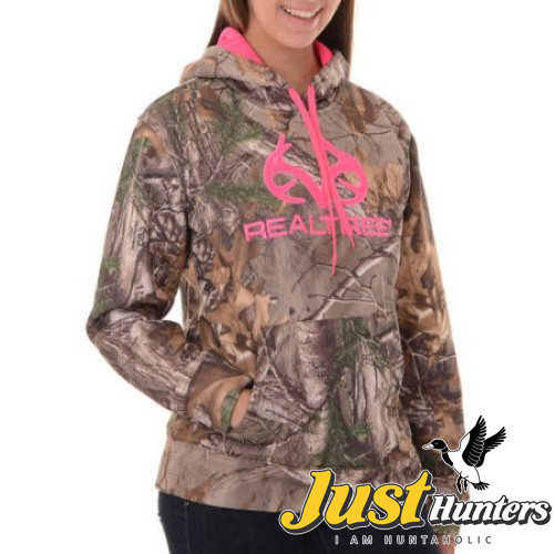 Realtree Women s Camo Performance Pullover Fleece Hoodie