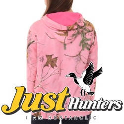 Realtree Women's Camo Performance Pullover Fleece Hoodie