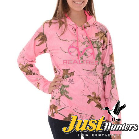 Realtree Women s Camo Performance Pullover Fleece Hoodie
