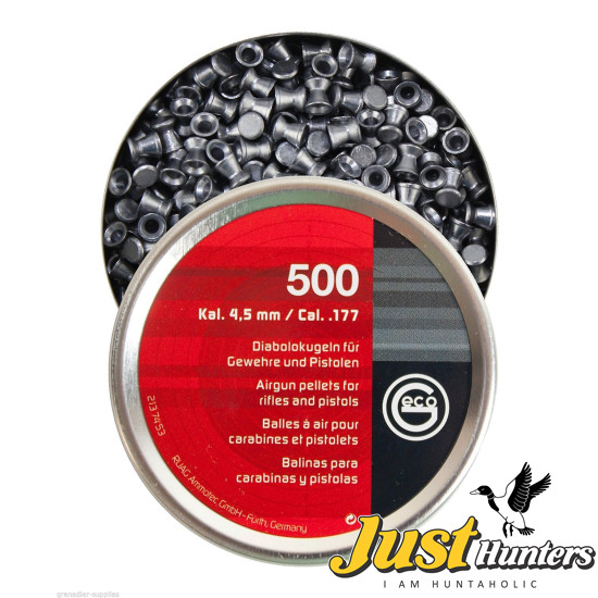 RWS GECO FLATHEAD .177 DIABOLO PELLETS