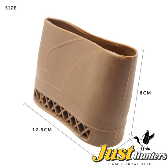 Hunting Rifle Rubber Recoil Pad Slip-On Butt stock Shotgun Shooting Extension Shotgun Gun Butt Protector 