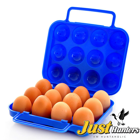 Portable 12/6 Eggs Plastic Container Holder Folding Egg Storage Box Handle Case Specially designed for carrying the eggs easily