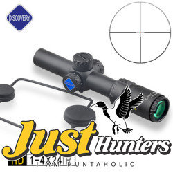 Discovery Optics Scope for Air Rifle HD 1-4X24IR, Hunting Airguns and Rifles 