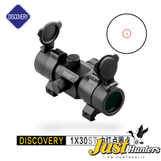 Discovery Optics Scope 1X30 ST Riflecope, Red Dot Sight and Gun Accessories for Hunting