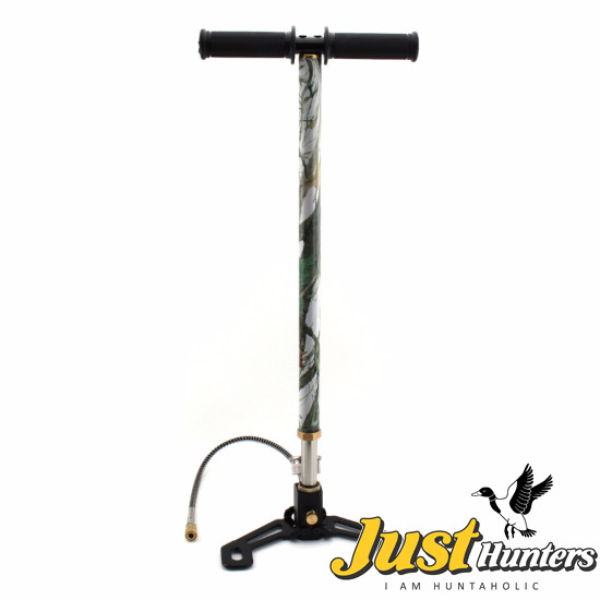 High Pressure PCP Airgun Hand Operated Air Pump 30mpa/4500psi Three Stage Camouflage Air Filling HPA tank Hunting