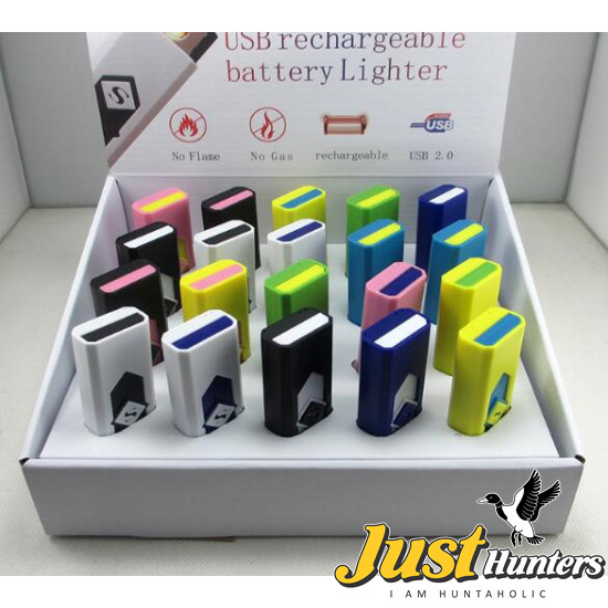 Hot sale  USB Electronic Rechargeable Battery Flameless Cigar Cigarette No flame Lighter No Gas/Fuel Lighter