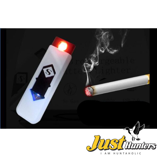 Hot sale  USB Electronic Rechargeable Battery Flameless Cigar Cigarette No flame Lighter No Gas/Fuel Lighter