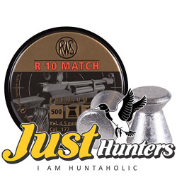 RWS R-10 Match Heavy .177 Cal, 8.2 Grains, Wadcutter, 500ct