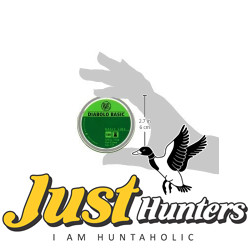 RWS Diablo Basic Line 7.0 Grain Air Gun Pellets- .177 Caliber-500 Count