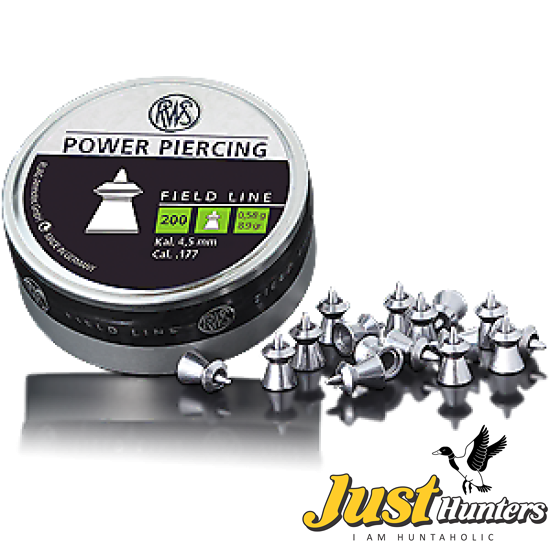 RWS POWER PIERCING .177 Caliber Pellet- 200 Count