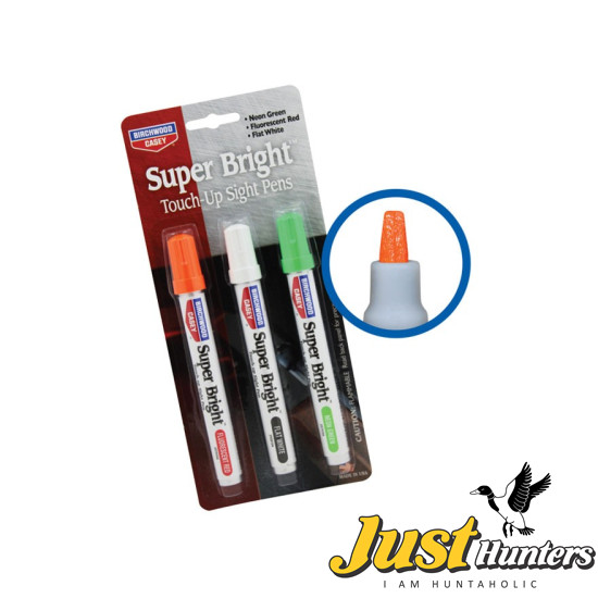 Birchwood Casey Super Bright Gun Sight Paint Pen Kit Green/Red/White