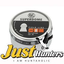 RWS SUPER DOME Field Line .25 Caliber Pellet