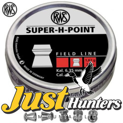 RWS SUPER H POINT Field Line .25 Caliber Pellet 200 Packing
