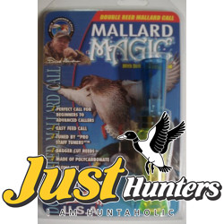 Buck Gardner Mallard Magic Double Reed Duck Call-Fluor Green and Blue Buck Gardner Mallard Magic Double Reed Duck Call-Fluor Green and Blue