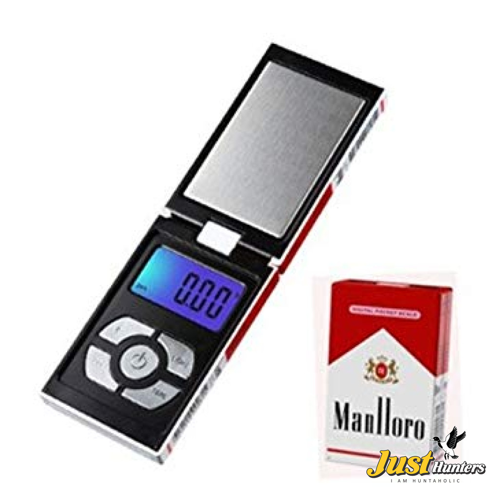 Manlloro Digital Pocket Pellet Jewelry Weighing Scale