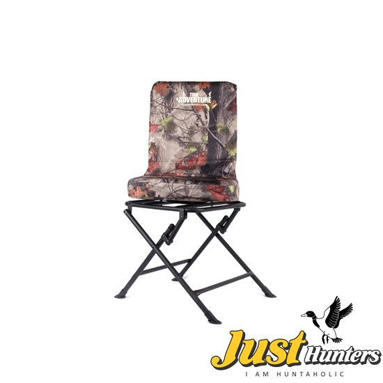 Outdoor Fishing, Hunting and Camping Folding Camouflage Swivel Chair