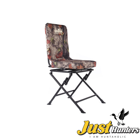 Outdoor Fishing, Hunting and Camping Folding Camouflage Swivel Chair