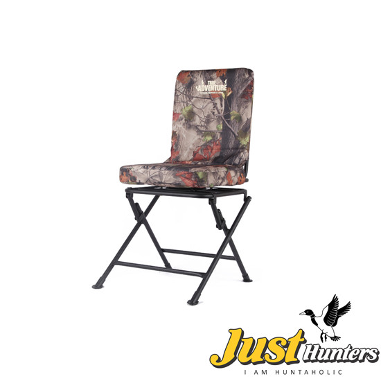 Outdoor Fishing, Hunting and Camping Folding Camouflage Swivel Chair