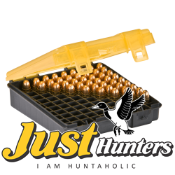 PLANO AMMO CASE FOR 100-COUNT 9MM OR .380 BULLETS